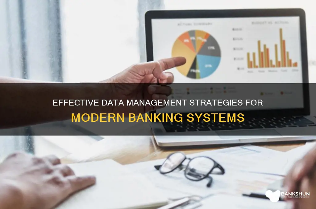 how to manae data in banking system