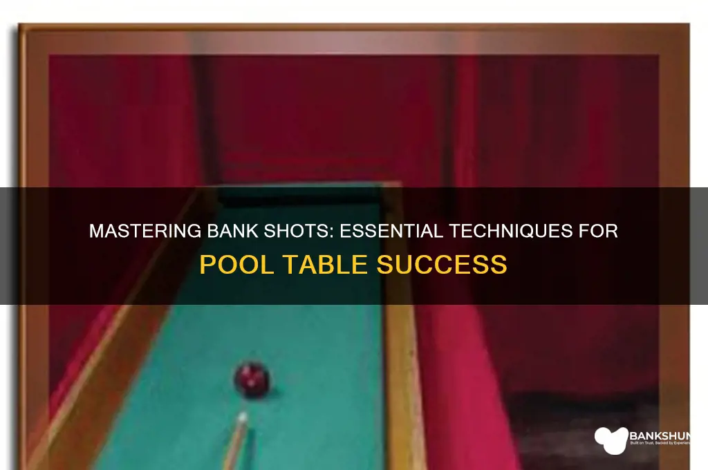 how to master bank shots in pool