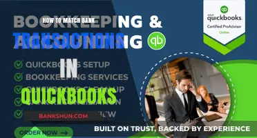 Efficiently Match Bank Transactions in QuickBooks: A Step-by-Step Guide