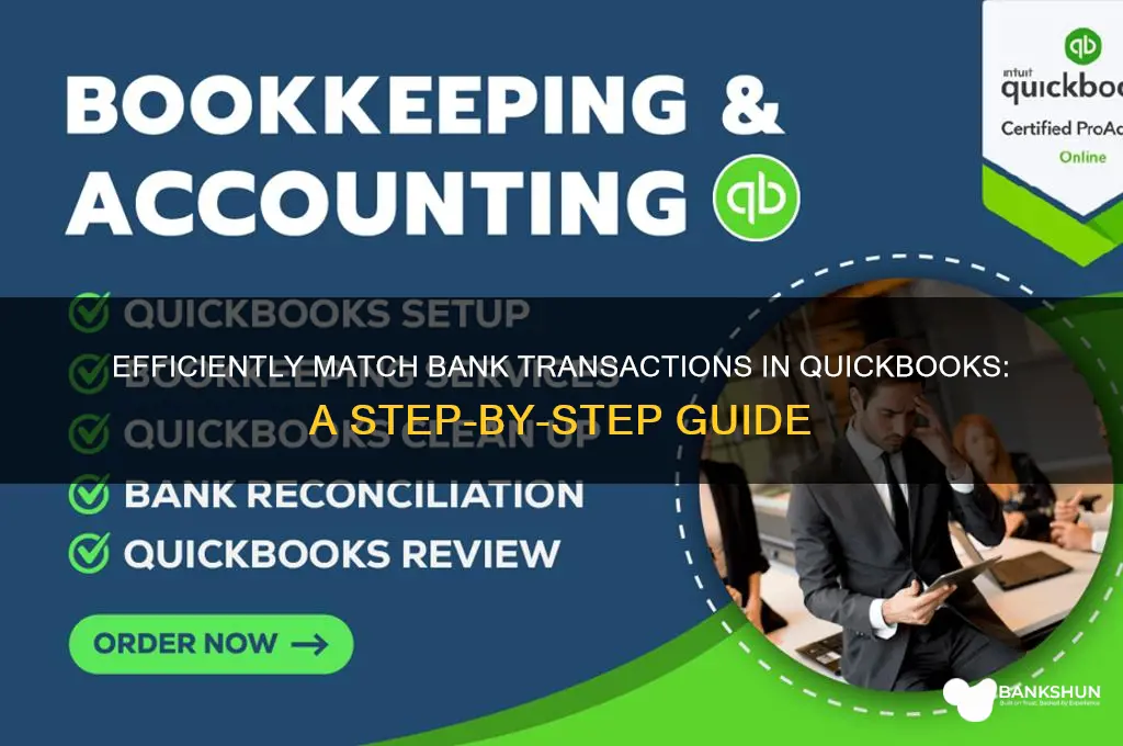 how to match bank transactions in quickbooks