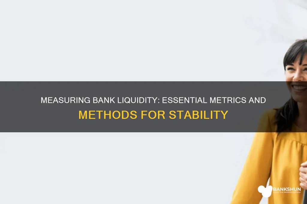 how to measure a bank