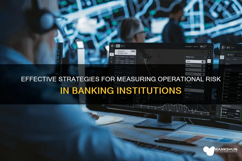 how to measure operational risk in banks