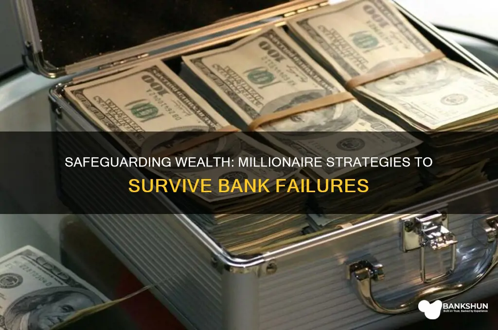 how to millionaires protect against bank failure