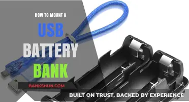 Easy Guide: Mounting a USB Battery Bank for Portable Power