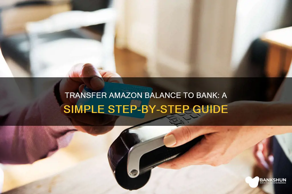 how to move amazon balance to bank