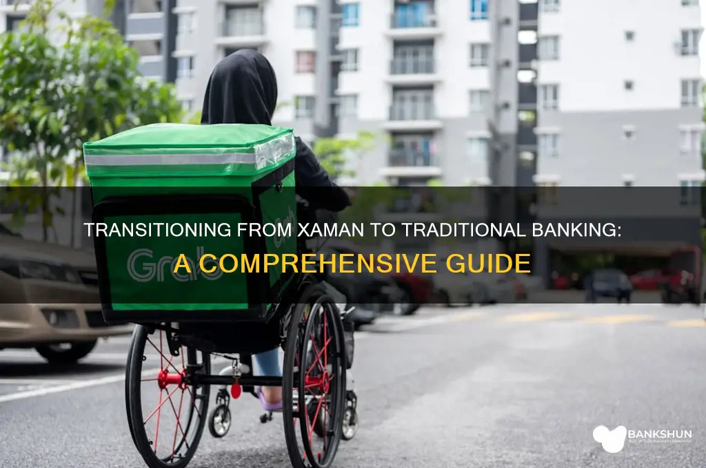 how to move from xaman to bank