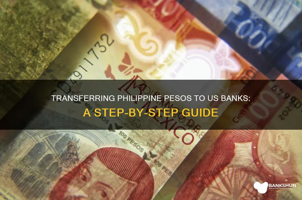 how to move peso to us bank