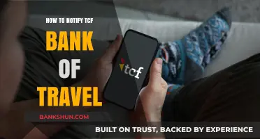 Traveling Soon? Here's How to Notify TCF Bank of Your Plans