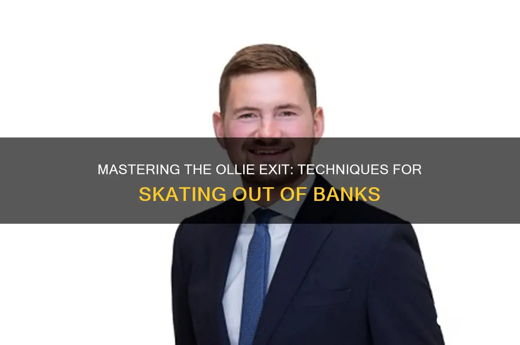 how to ollie out of a bank
