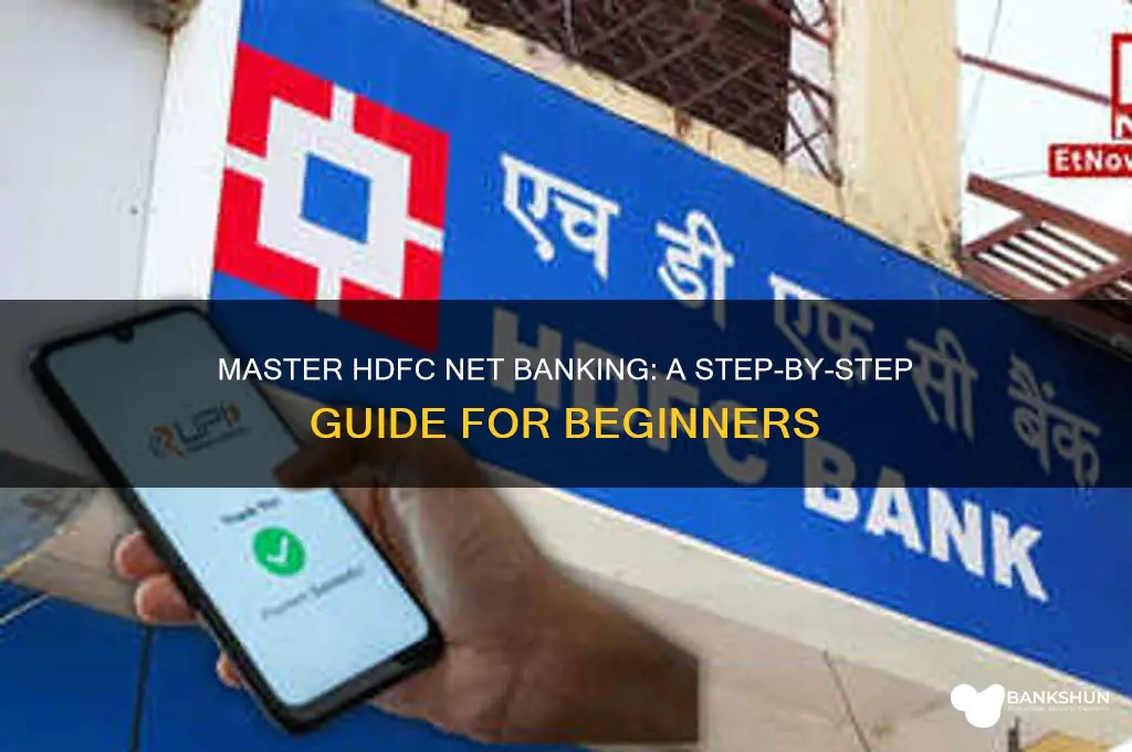 how to operate net banking in hdfc