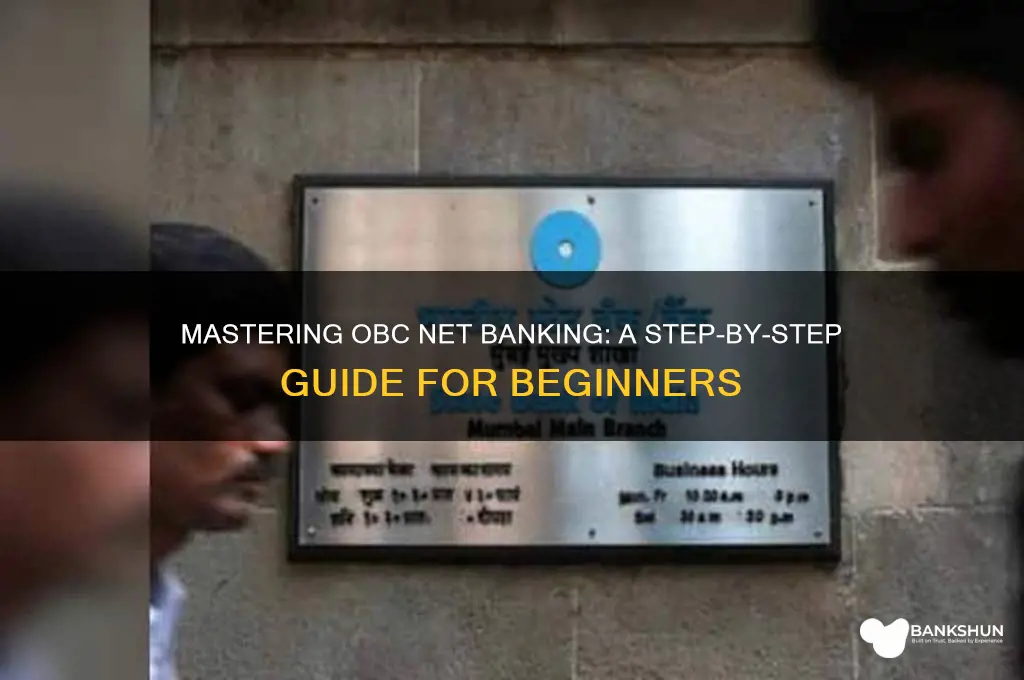 how to operate net banking in obc