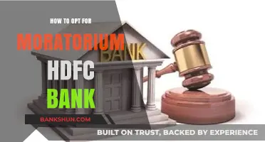HDFC Bank Moratorium: A Step-by-Step Guide to Opting In