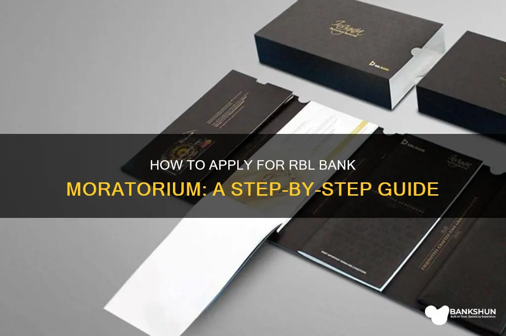how to opt for moratorium rbl bank