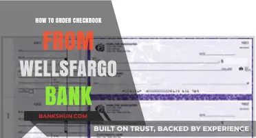How to Easily Order a Checkbook from Wells Fargo Bank
