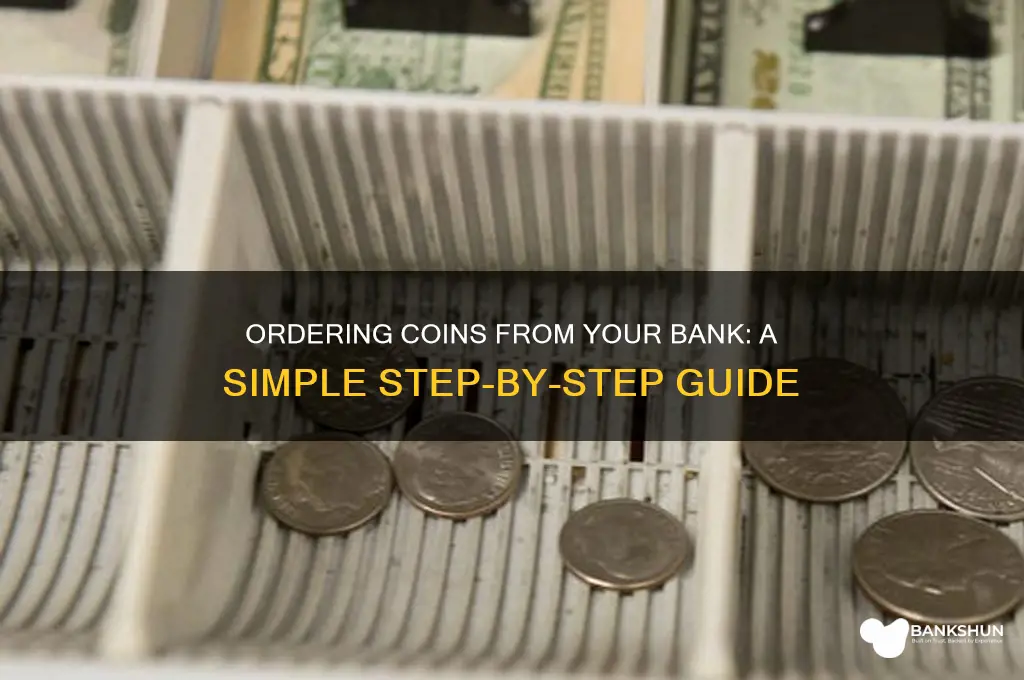 how to order coins from a bank