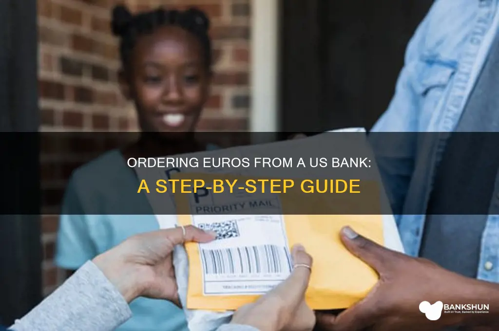 how to order euros from us bank