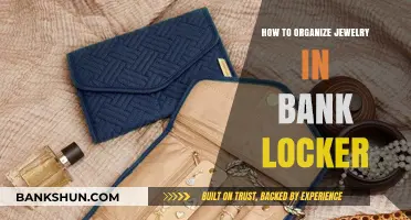 Securely Store Your Treasures: Organizing Jewelry in a Bank Locker