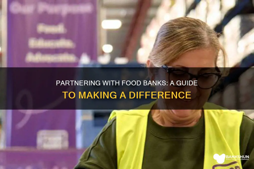 how to partner with a food bank