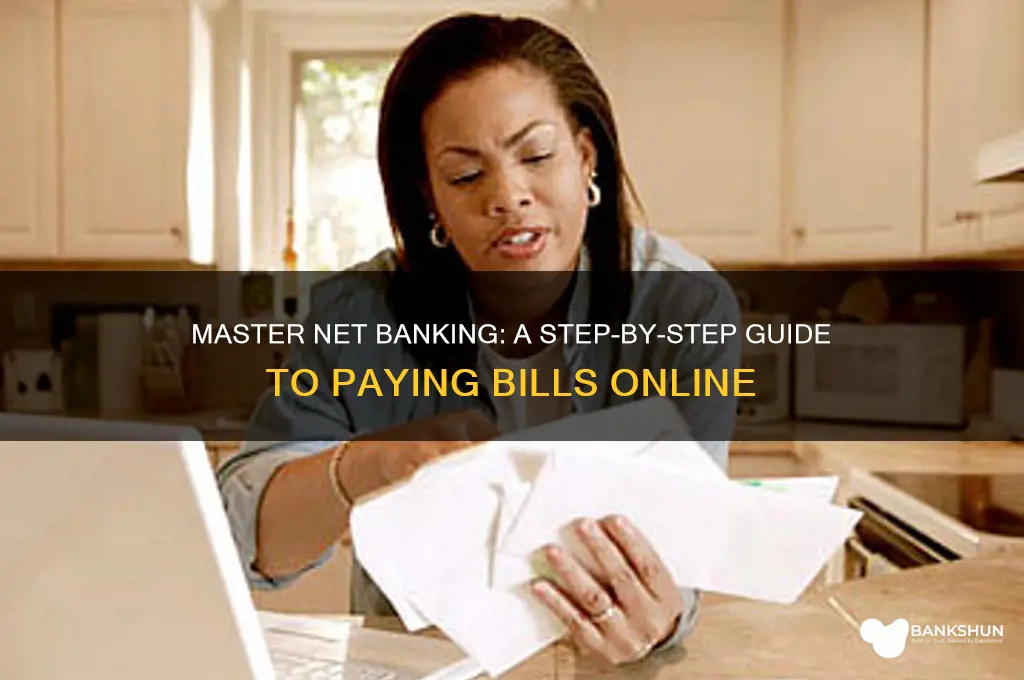 how to pay bill by net banking
