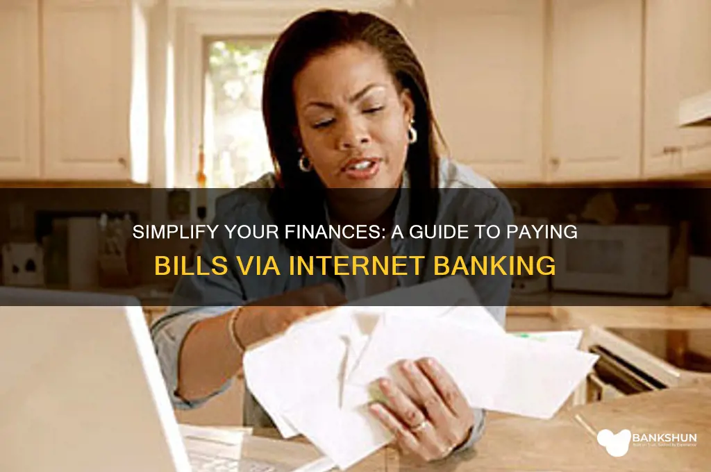 how to pay bills through internet banking