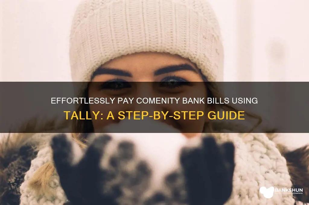 how to pay comenity bank with tally