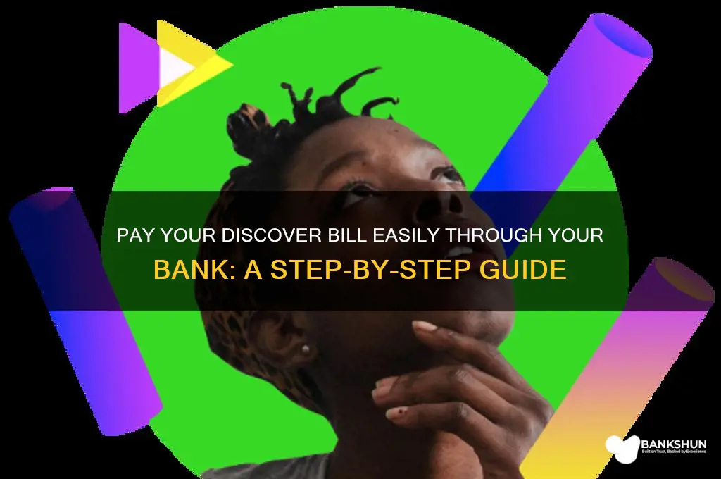 how to pay discover bill through bank