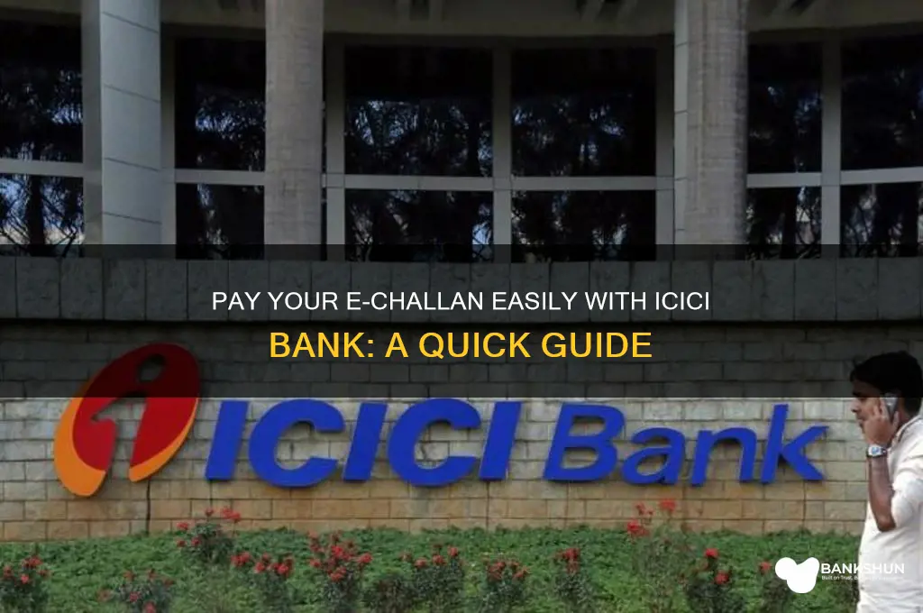 how to pay e challan icici bank