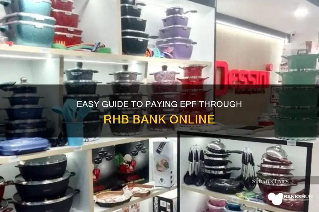 how to pay epf via rhb bank