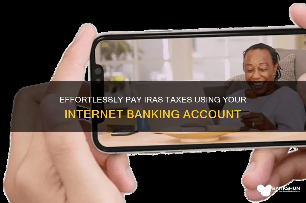 how to pay iras via internet banking