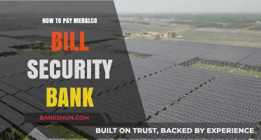 Pay Meralco Bills Easily with Security Bank: A Step-by-Step Guide