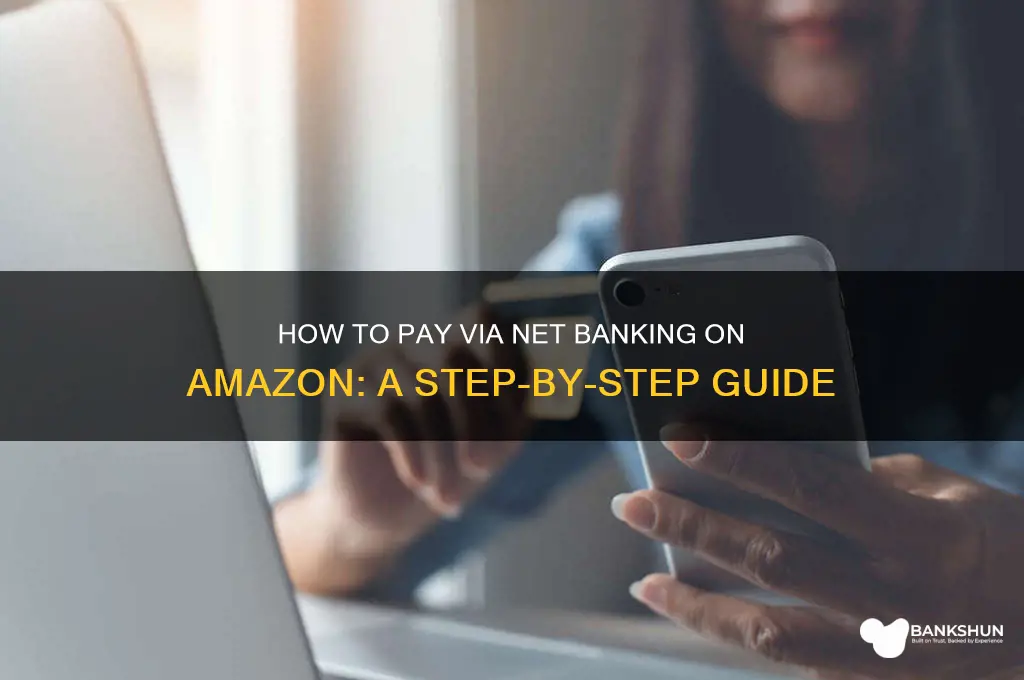 how to pay net banking in amazon