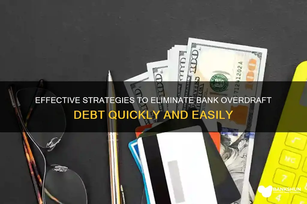 how to pay off bank overdraft debt