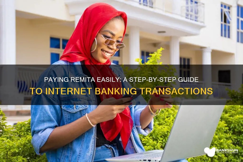 how to pay remita with internet banking