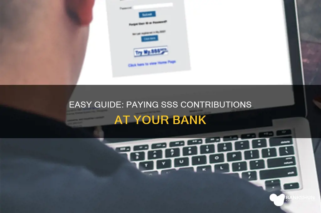 how to pay sss contribution in bank