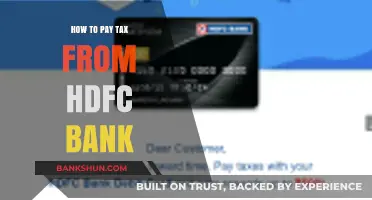 Easy Steps to Pay Your Taxes via HDFC Bank Online