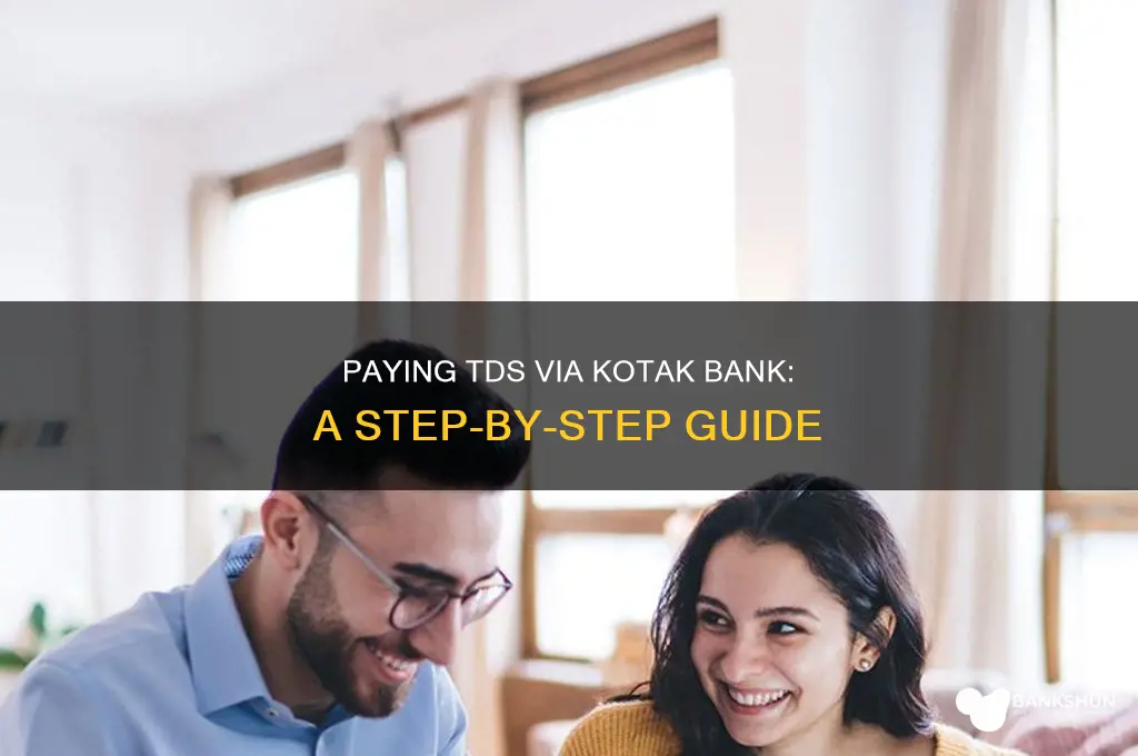 how to pay tds from kotak bank