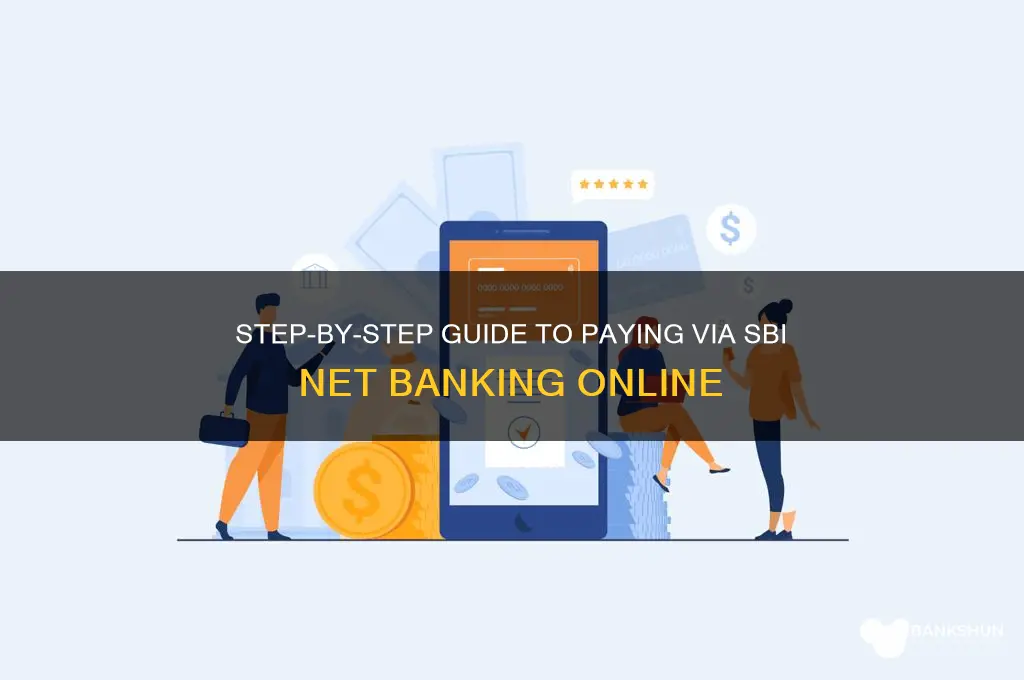how to pay through net banking sbi