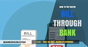 Easy Steps to Pay Your Water Bill via Bank Transfer