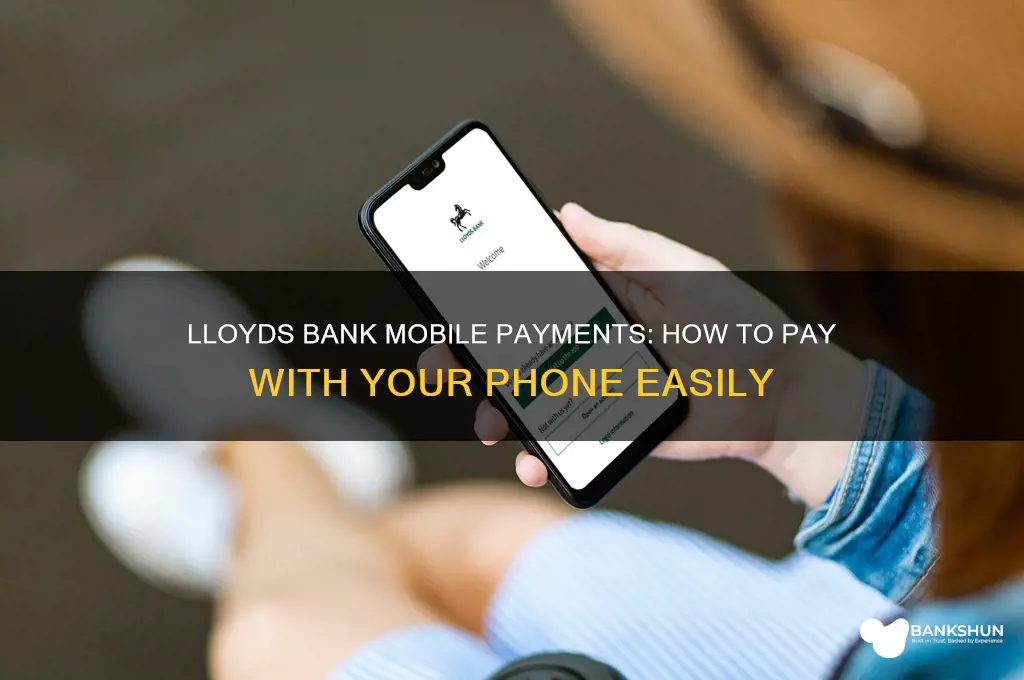 how to pay with phone lloyds bank