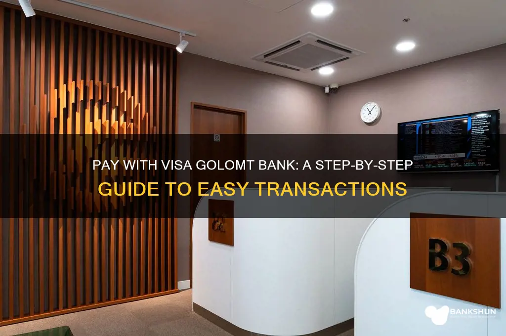 how to pay with visa golomt bank