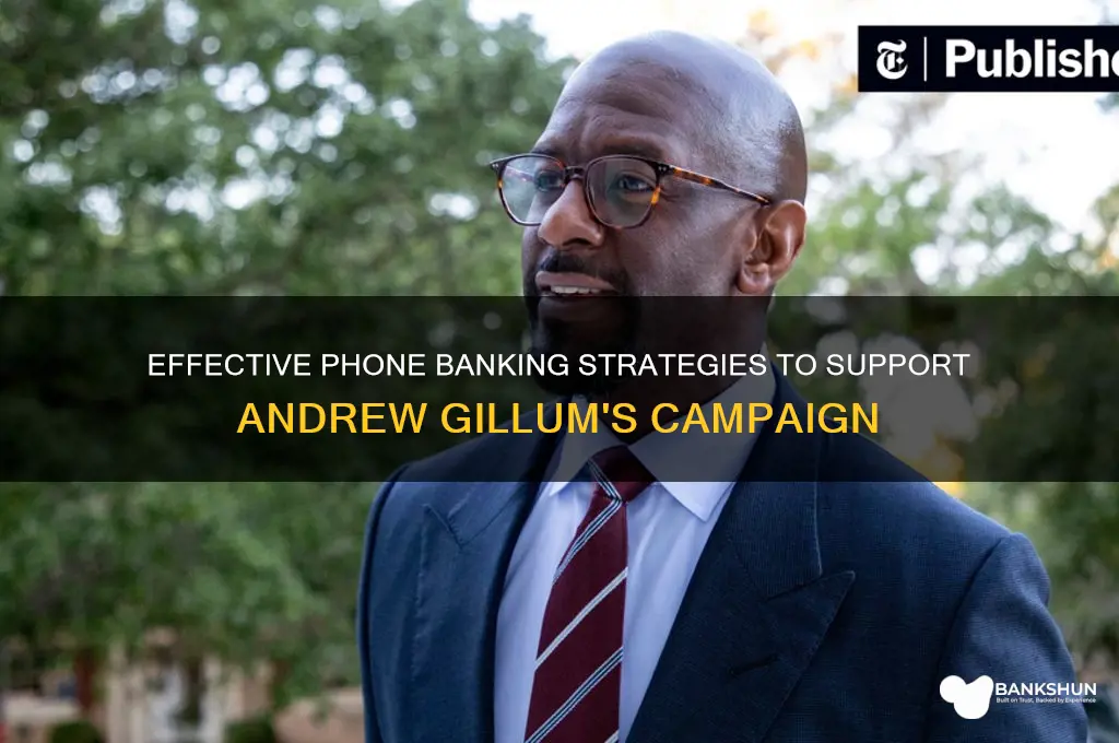 how to phone bank for andrew gillum