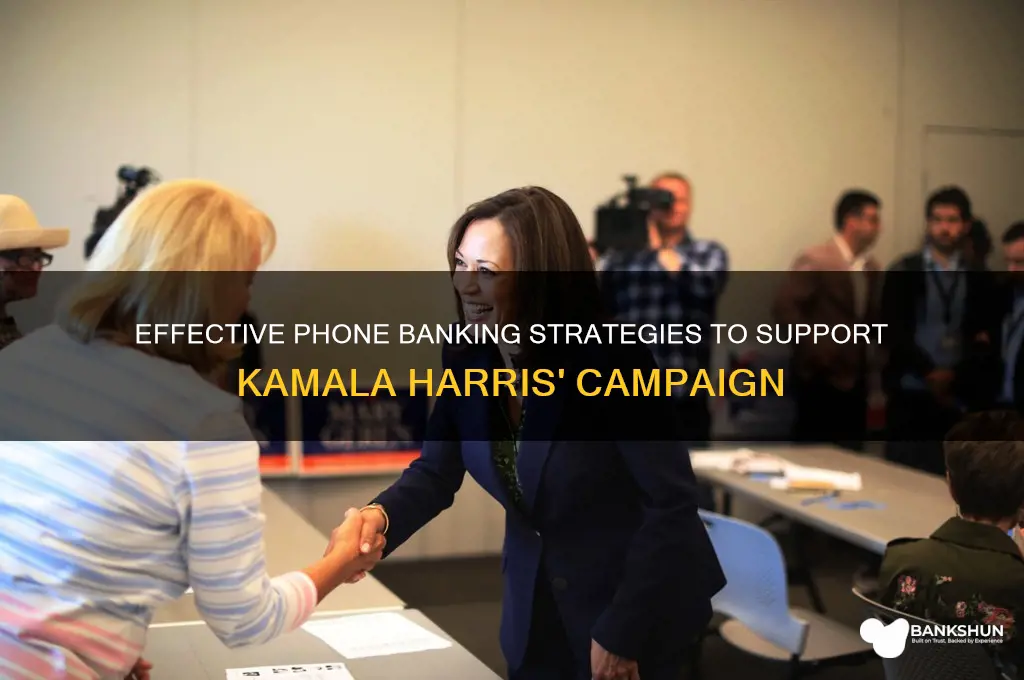 how to phone bank for kamala harris