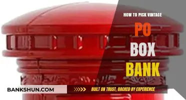 Choosing the Perfect Vintage PO Box Bank: A Collector's Guide