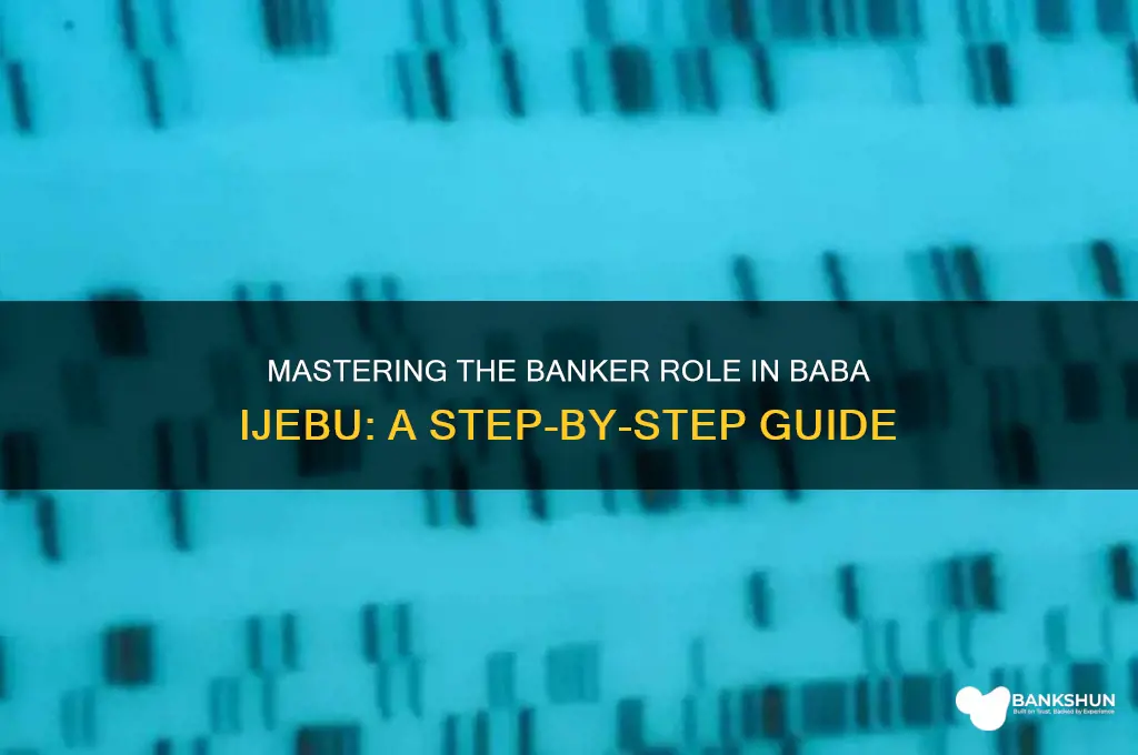 how to play banker on baba ijebu