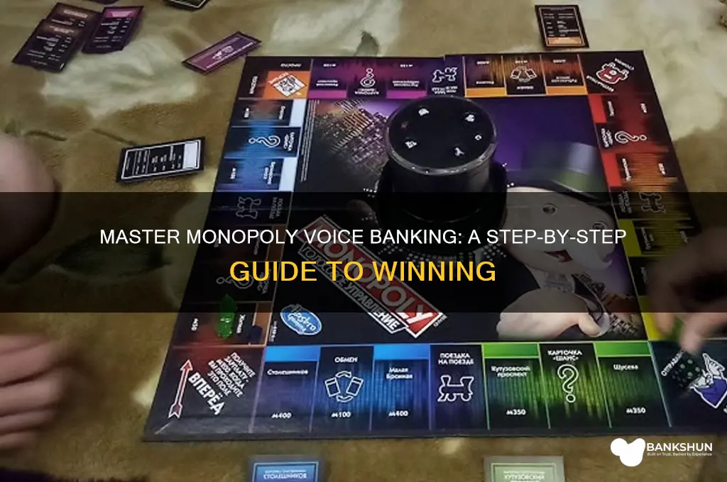 how to play monopoly voice banking game