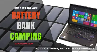 Portable Solar Battery Bank Camping: Power Your Outdoor Adventures Effortlessly