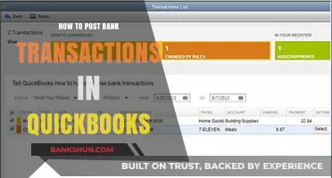 Master QuickBooks: Efficiently Posting Bank Transactions Step-by-Step Guide