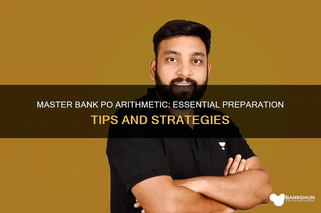 how to prepare arithmetic for bank po