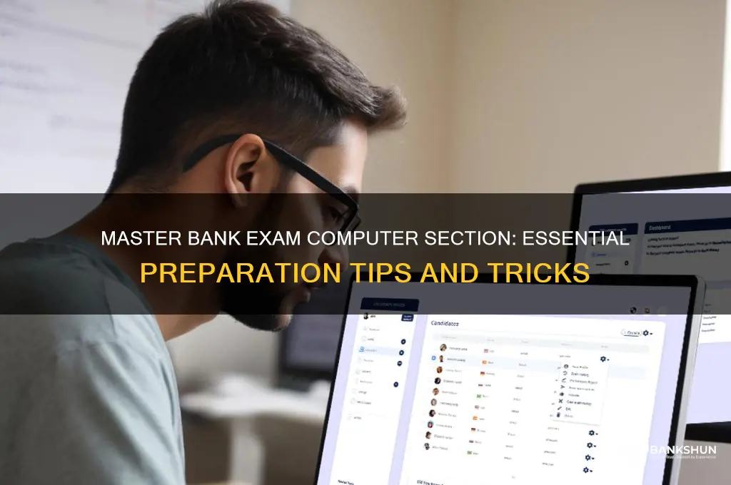 how to prepare computer for bank exams