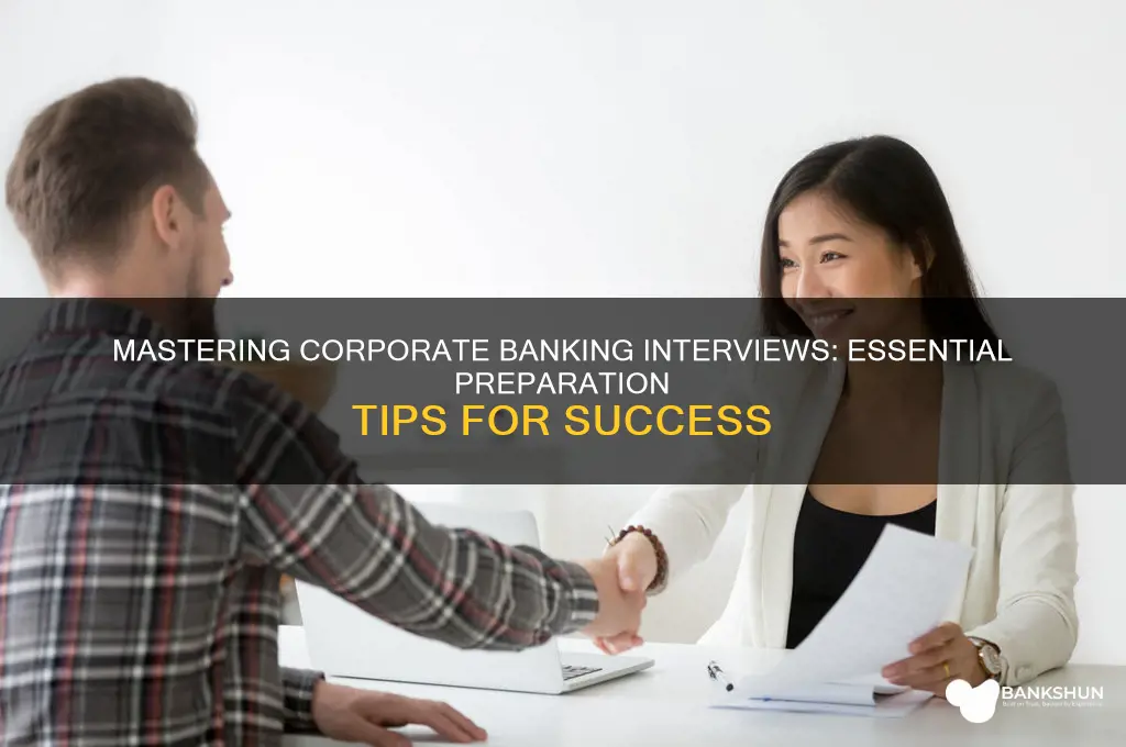 how to prepare for corporate banking interview